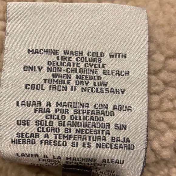 Levi’s Medium Brown Hooded Full Zip Bomber Jacket Coat T - Picture 13 of 16